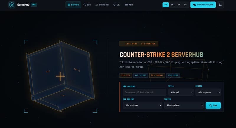 GameHub CMS